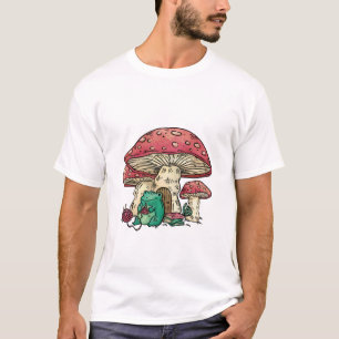 Kernfrosch mit Champignon T-Shirt