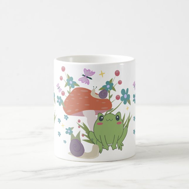 Kernfroschpilz Kaffeetasse (Mittel)