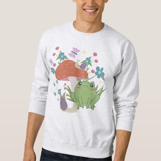 Kernfroschpilz Sweatshirt (Vorderseite)