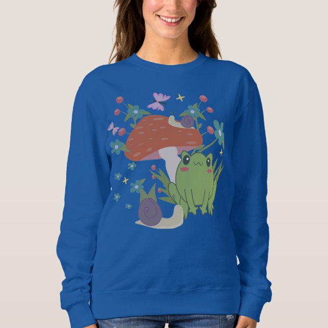 Kernfroschpilz Sweatshirt (Vorderseite)