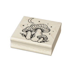 Kerngehäuse Mushroom-Briefmarke Gummistempel