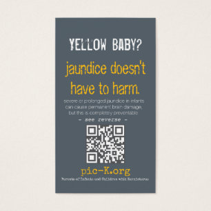 Kernicterus Prevention Cards