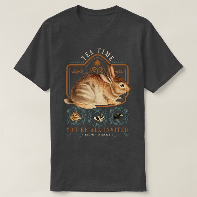 Kernkaninchen  T-Shirt (Design vorne)