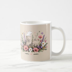 Kernkraft Erblüht Kaffeetasse