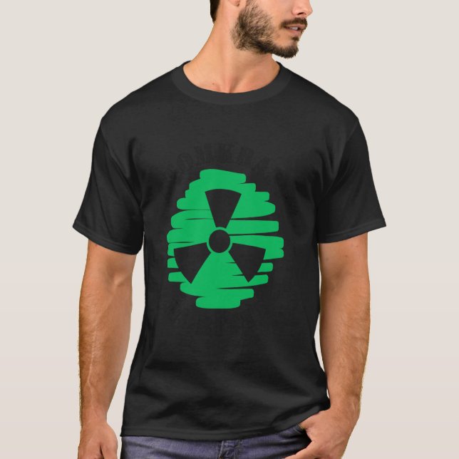 Kernkraft, Ja bitte Pro Atomkraft und sauber T-Shirt (Vorderseite)