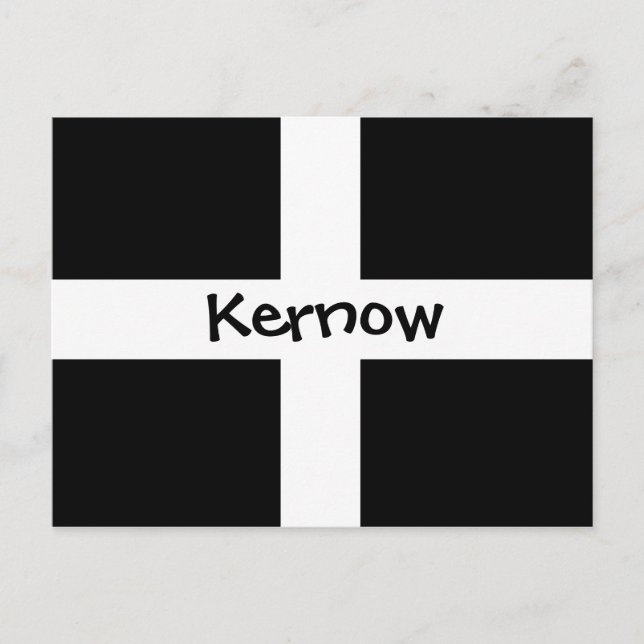 Kernow - Cornwall Postkarte (Vorderseite)