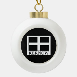 Kernow Keramik Kugel-Ornament