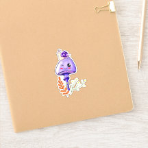 Kernpilz aus Kawaii und Schnecke