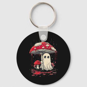 Kernpunkt Halloween Shirt Ghost Mushroom Spooky Schlüsselanhänger