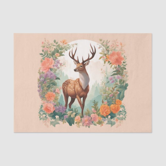 Kernpunkt Hirschentkundung Seidenpapier (Vorderseite)