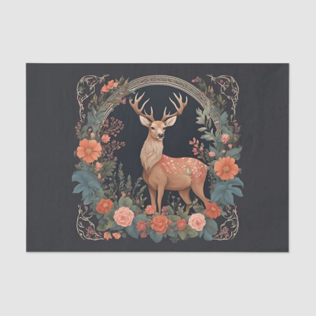 Kernpunkt Hirschentkundung Seidenpapier (Vorderseite)