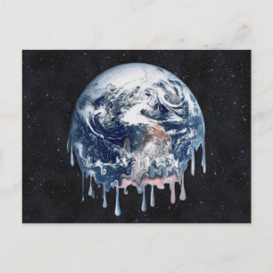 Kernschmelze (Hintergrund des gesamten Universums) Postkarte