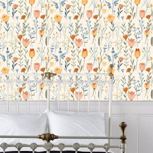Kernspezifische Wildblumen Tapete