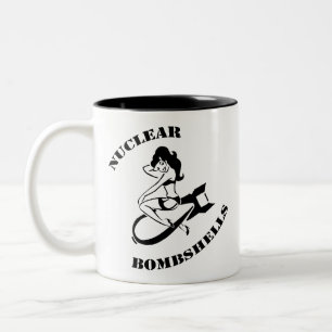Kernwaffen-Caffeineinheiteinheit Zweifarbige Tasse