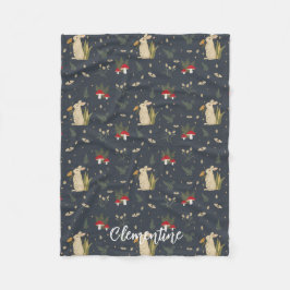 Kernwald des Botanischen Roten Pilzes der Marine Fleecedecke