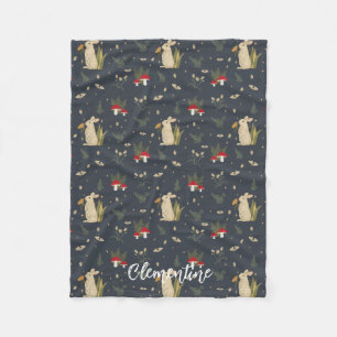 Kernwald des Botanischen Roten Pilzes der Marine Fleecedecke