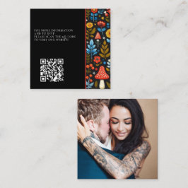 Kernwald-Foto QR-Code Begleitkarte