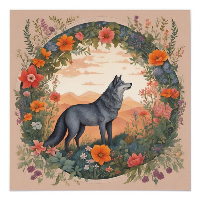 KernWolf Poster (Vorderseite)