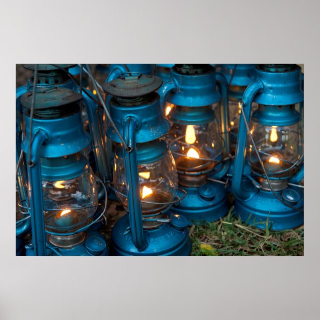 Kerosene Lamps Ol Pejeta | Poster (Vorne)
