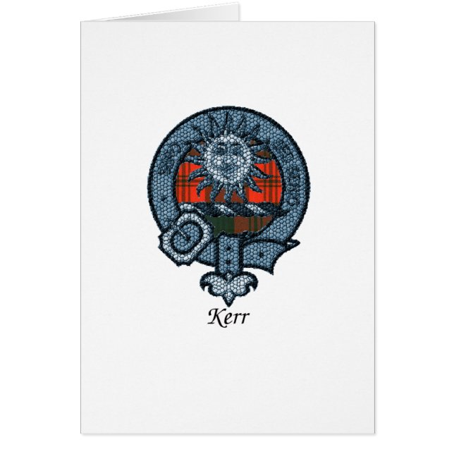 Kerr Clan-Wappen (Vorne)