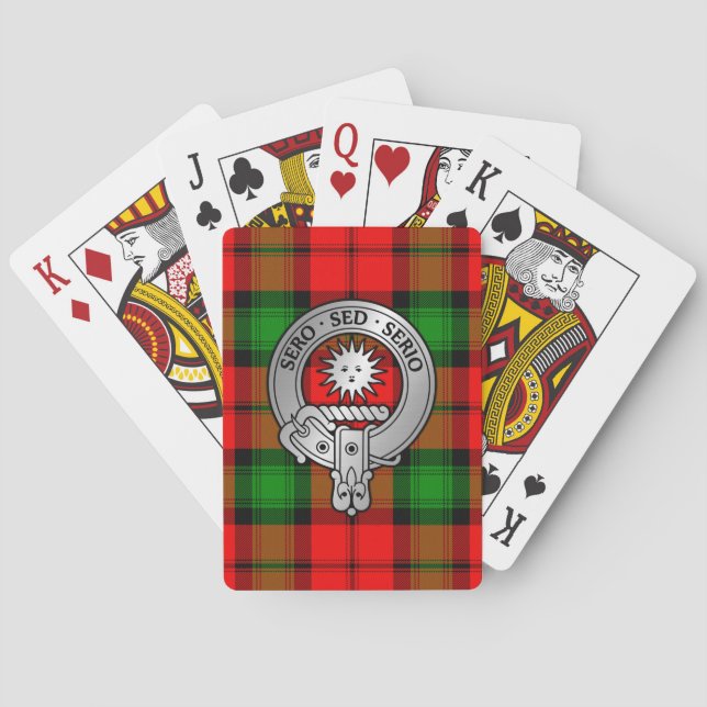 Kerr Crest & Tartan Spielkarten (Rückseite)