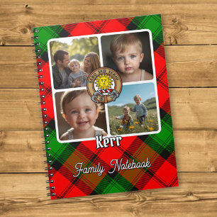 Kerr Familienfoto-Collage Notizblock