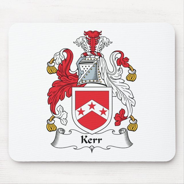 Kerr Familienwappen Mousepad (Vorne)