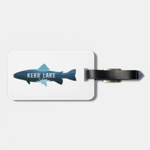 Kerr Lake Virginia North Carolina Fish Gepäckanhänger