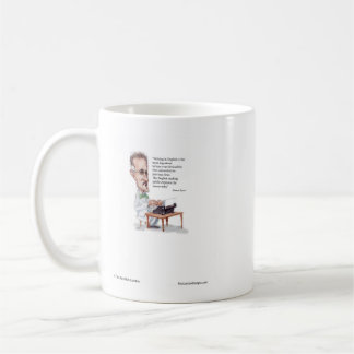 Kerr/London James Joyce & English Is Folter Quote Kaffeetasse