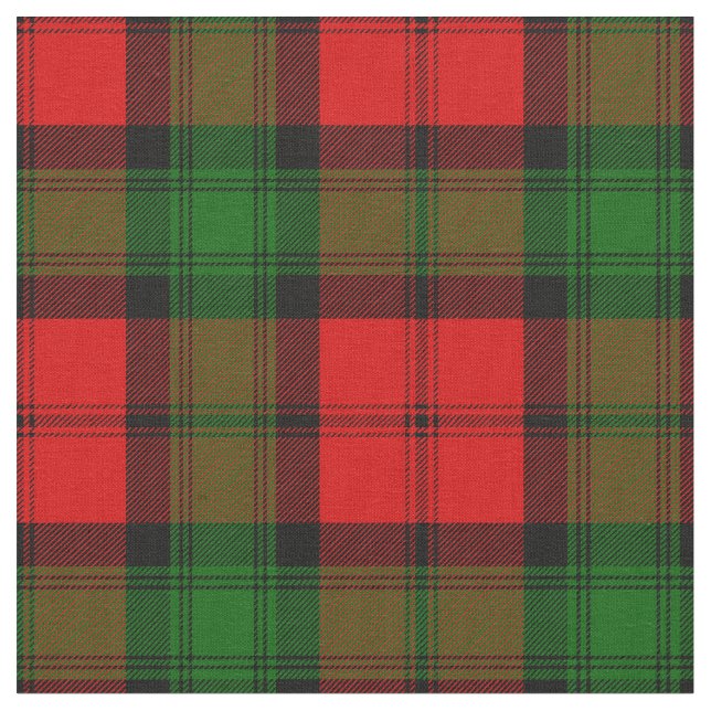Kerr Tartan-Druck Stoff (Nahaufnahme)