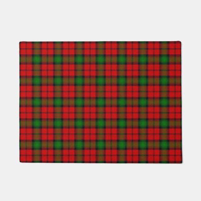 Kerr Tartan Fußmatte (Vorderseite)