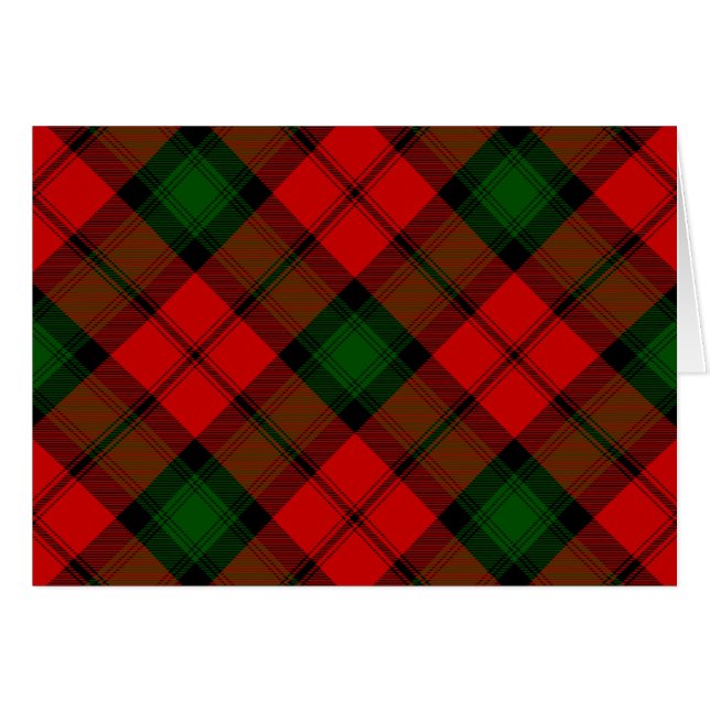 Kerr tartan rot kariert (Vorderseite (Horizontal))