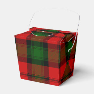 Kerr tartan rot kariert geschenkschachtel