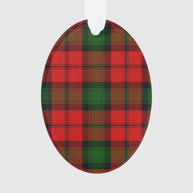 Kerr tartan rot kariert ornament (Vorderseite)