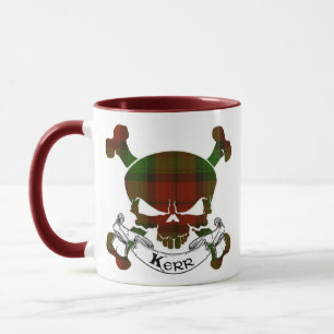 Kerr Tartan-Schädel Tasse