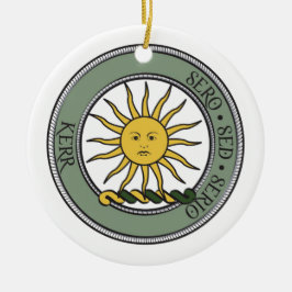 Kerr Wappen-Verzierung Keramikornament