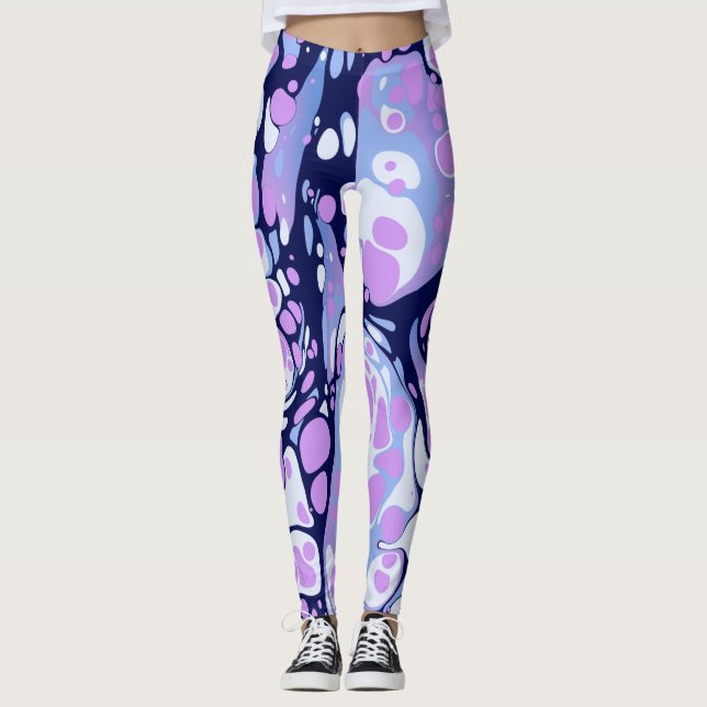 Kerra - liquides, modernes Design Leggings (Vorderseite)