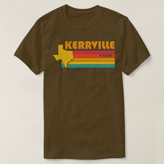 Kerrville Texas Vintag beängstigend Souvenir T-Shirt (Design vorne)