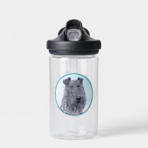 Kerry Blue Terrier Malerei Niedliche Original Dog  Trinkflasche