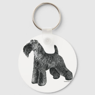 Kerry Blue Terrier Schlüsselanhänger