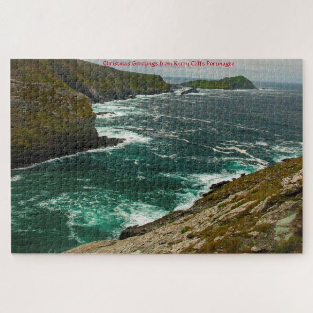 Kerry Cliffs Portmagee Kerry Irland. Jigsaw Puzzl Puzzle (Horizontal)