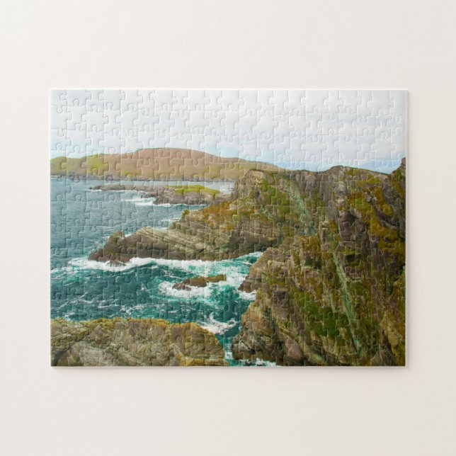 Kerry Cliffs Portmagee Kerry Irland. Jigsaw Puzzl Puzzle (Horizontal)