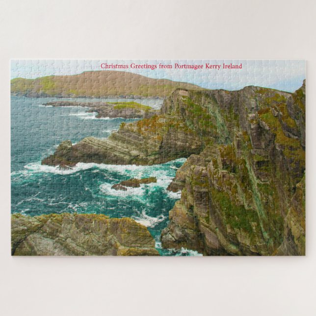 Kerry Cliffs Portmagee Kerry Irland. Jigsaw Puzzl Puzzle (Horizontal)