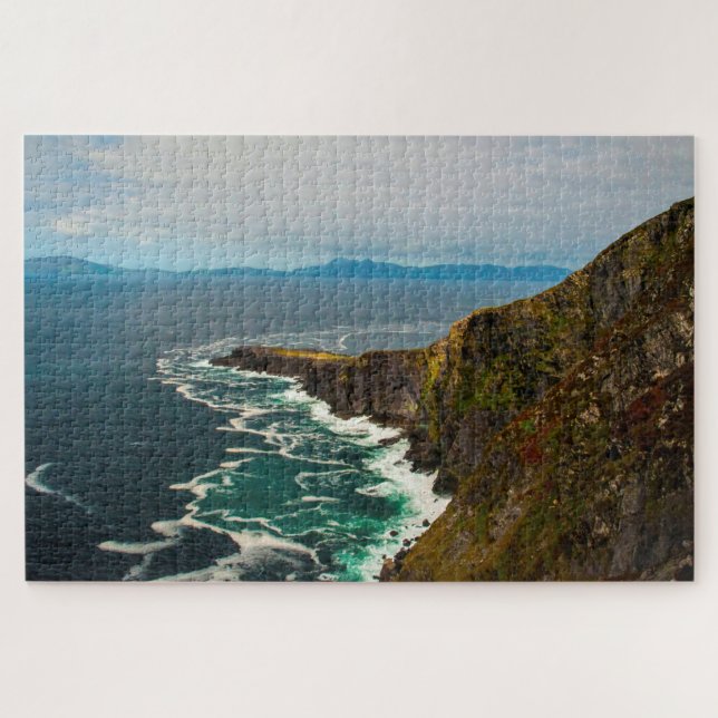 Kerry Cliffs Portmagee Kerry Irland. Puzzle (Horizontal)