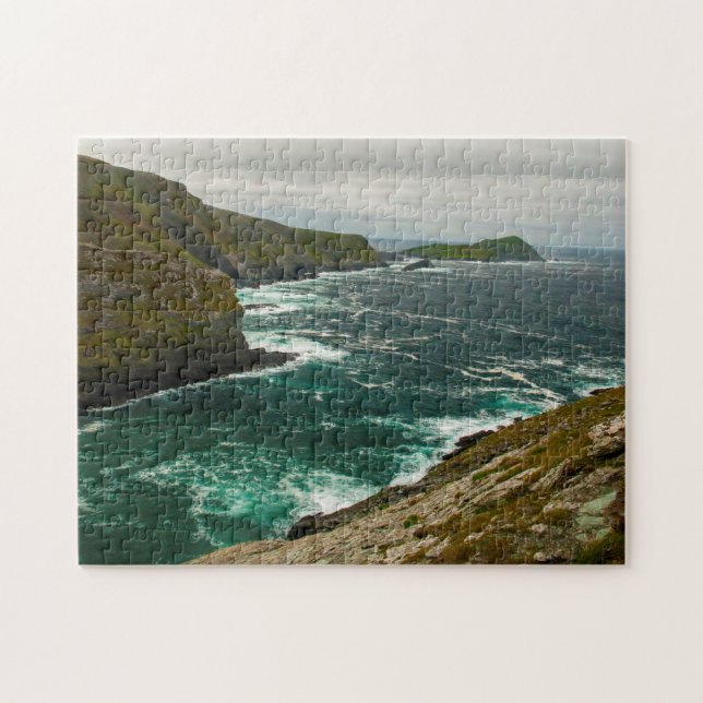 Kerry Cliffs Portmagee Kerry Irland. Puzzle (Horizontal)