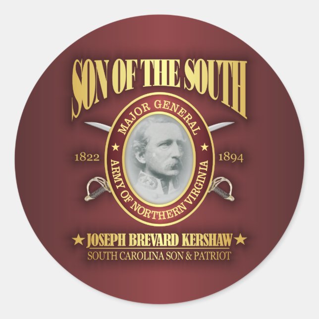 Kershaw (SOTS2) Runder Aufkleber (Vorderseite)