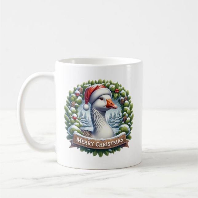 Kerst Gans Kaffeetasse (Links)