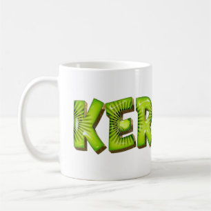 Kerstin Name Kiwi Style Tasse Teetasse Kaffeetasse