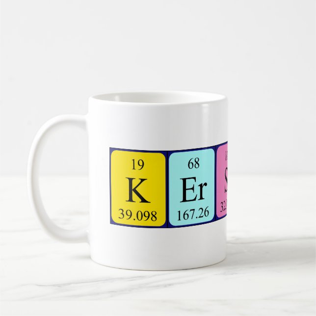 Kerstin Periodenname Tasse (Links)