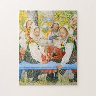 Kerstis Geburtstag von Carl Larsson Puzzle